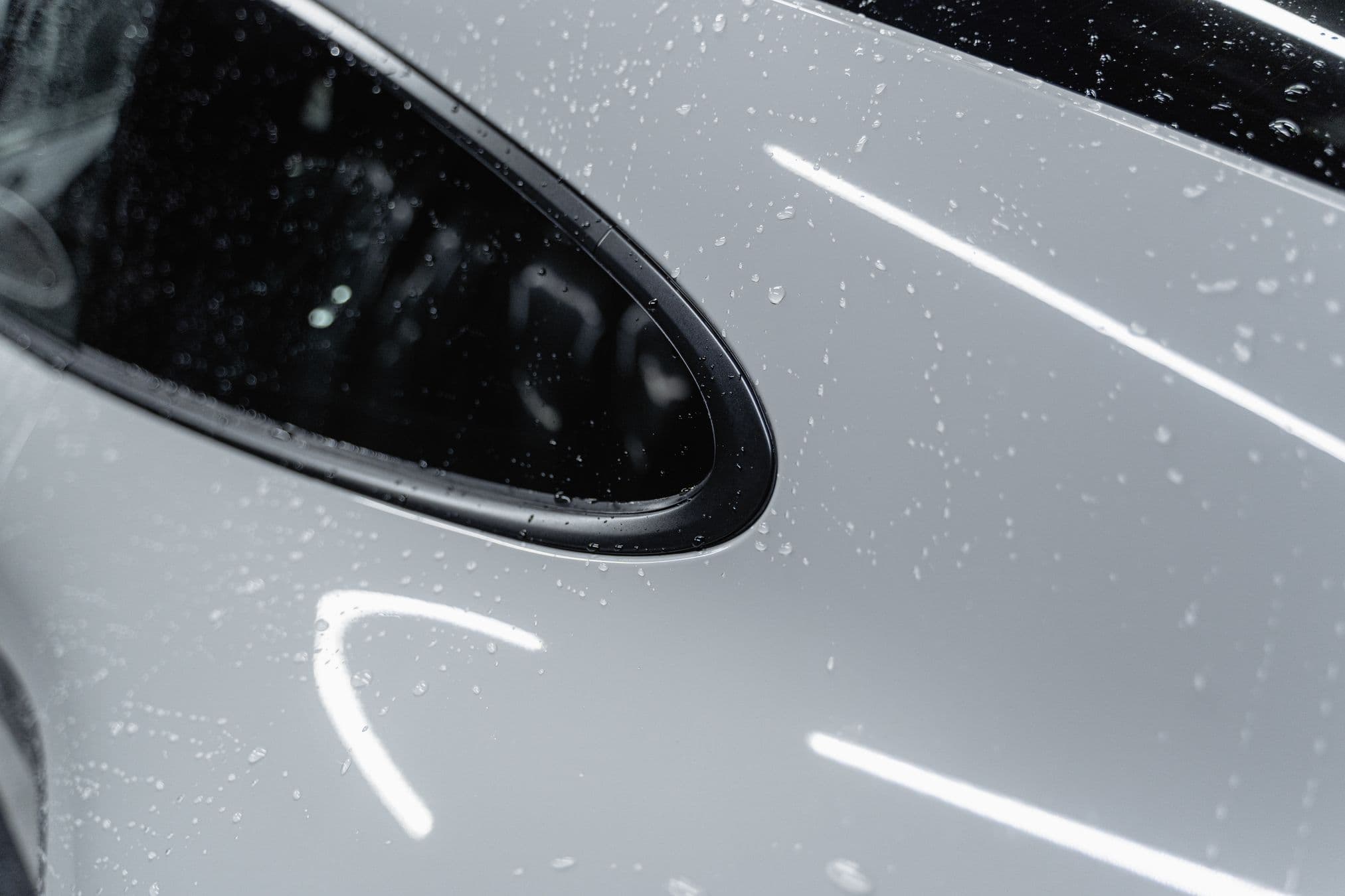 Exterior gloss & water beading